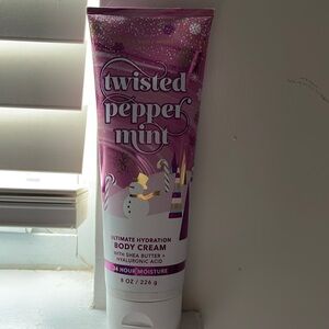 twisted peppermint body cream